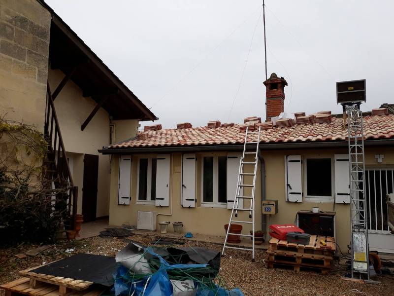 Rénovation toiture dans le médoc